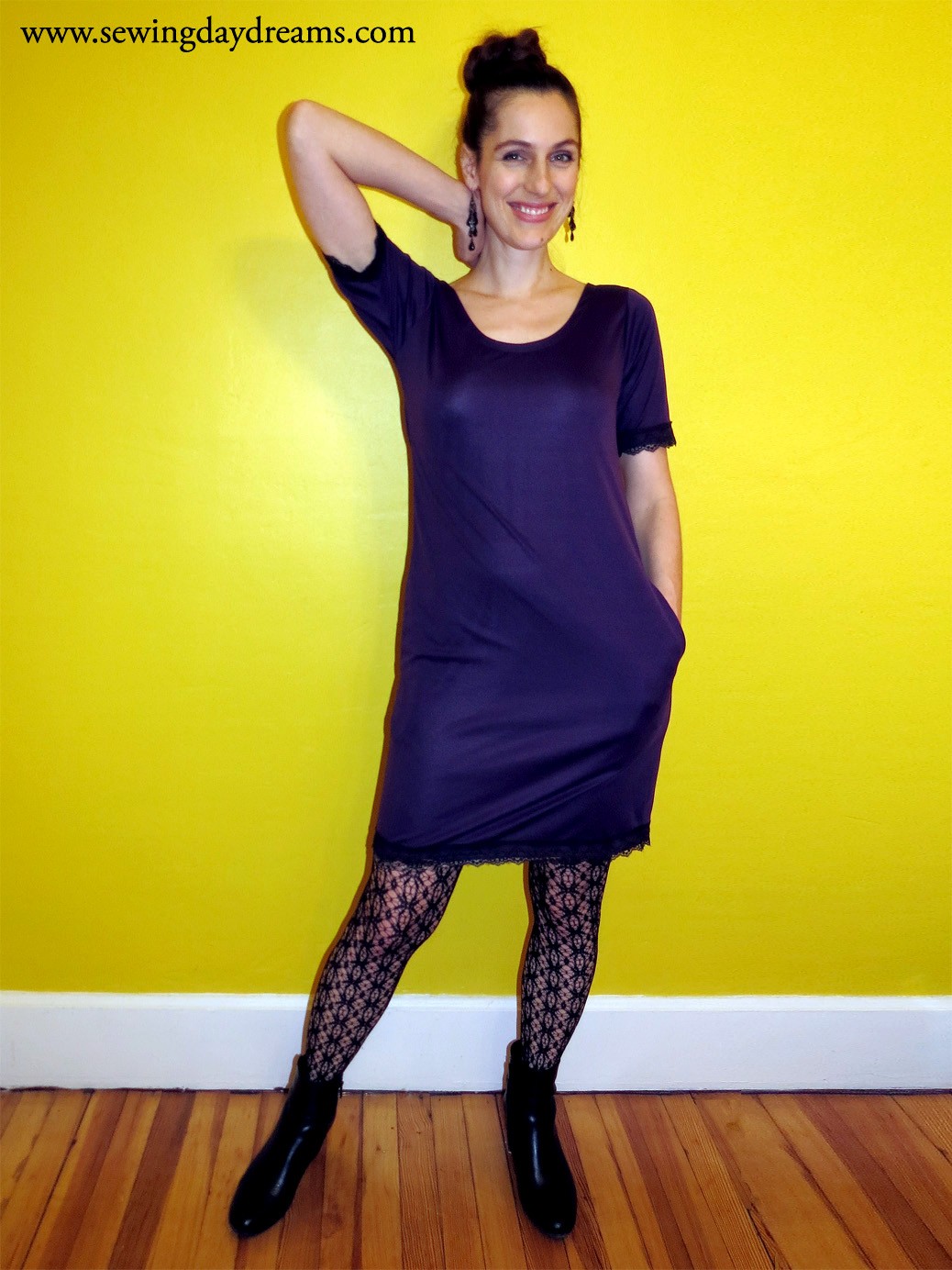 Diy The Fancy T Shirt Dress Tutorial Sewing Daydreams 0891