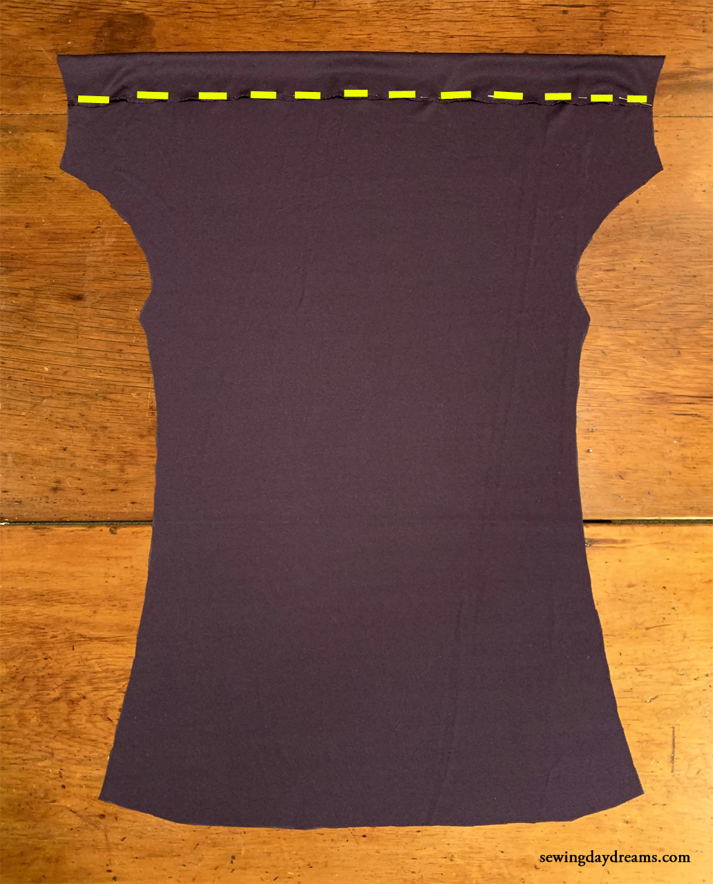 Diy Cowl Neck Top Sewing Tutorial With Contrasting Sleeves Sewing Daydreams